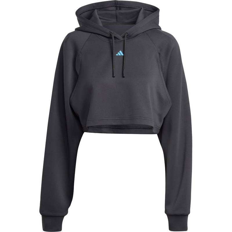 adidas HIIT Hood Crop Træningstrøje Dame