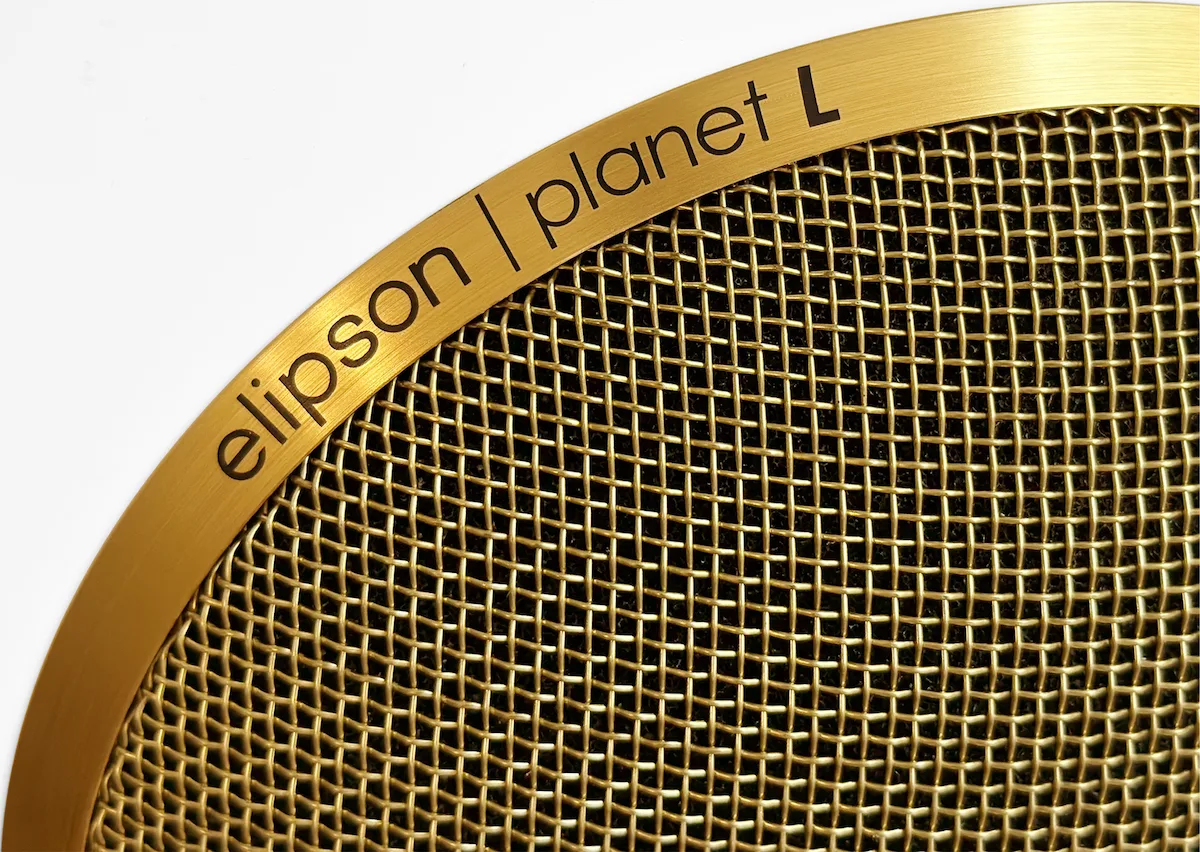 Elipson Planet L Performance Blanc mat Gold (la pièce) Enceintes bibliothèque
