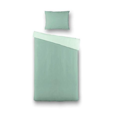 Dekbedovertrek Hotel Two Tone - Mint