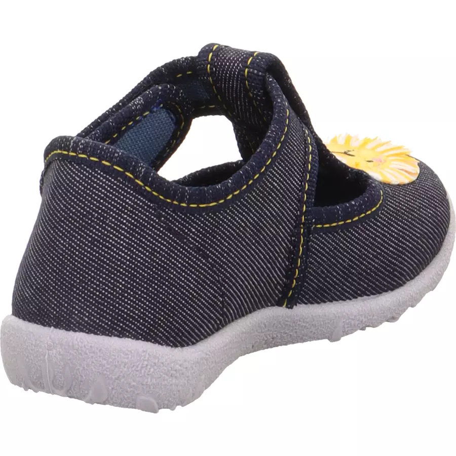 superfit Hausschuh Spotty Löwe dunkelblau (mittel)