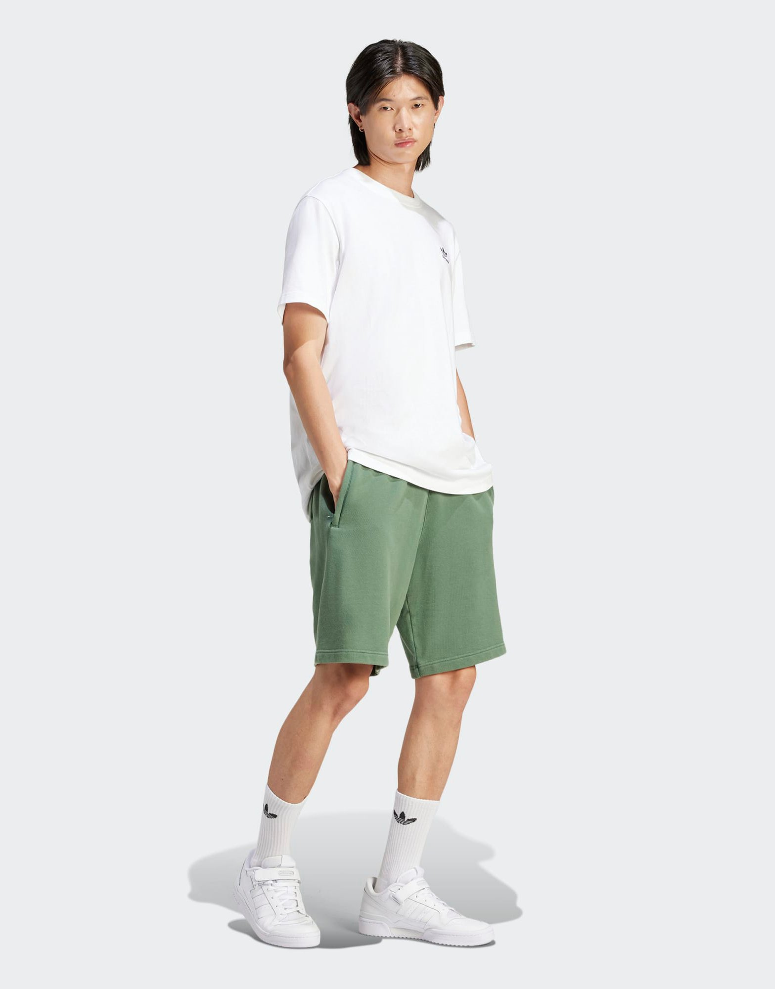 adidas Short contours logo Trèfle Adicolor