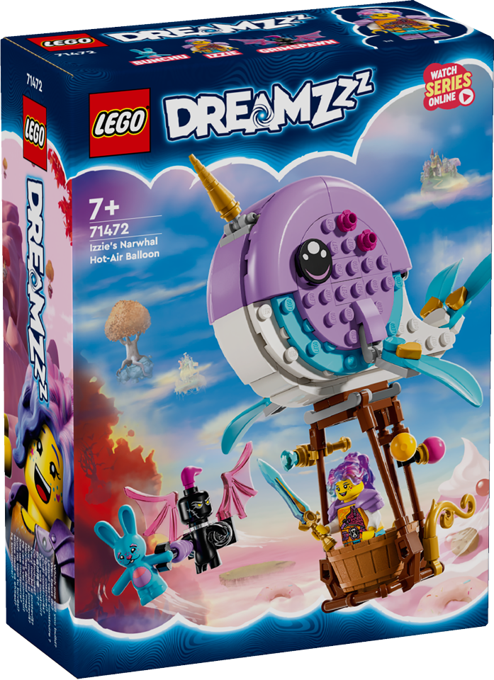 LEGO DREAMZzz - Izzies narhvalsluftballon (71472)