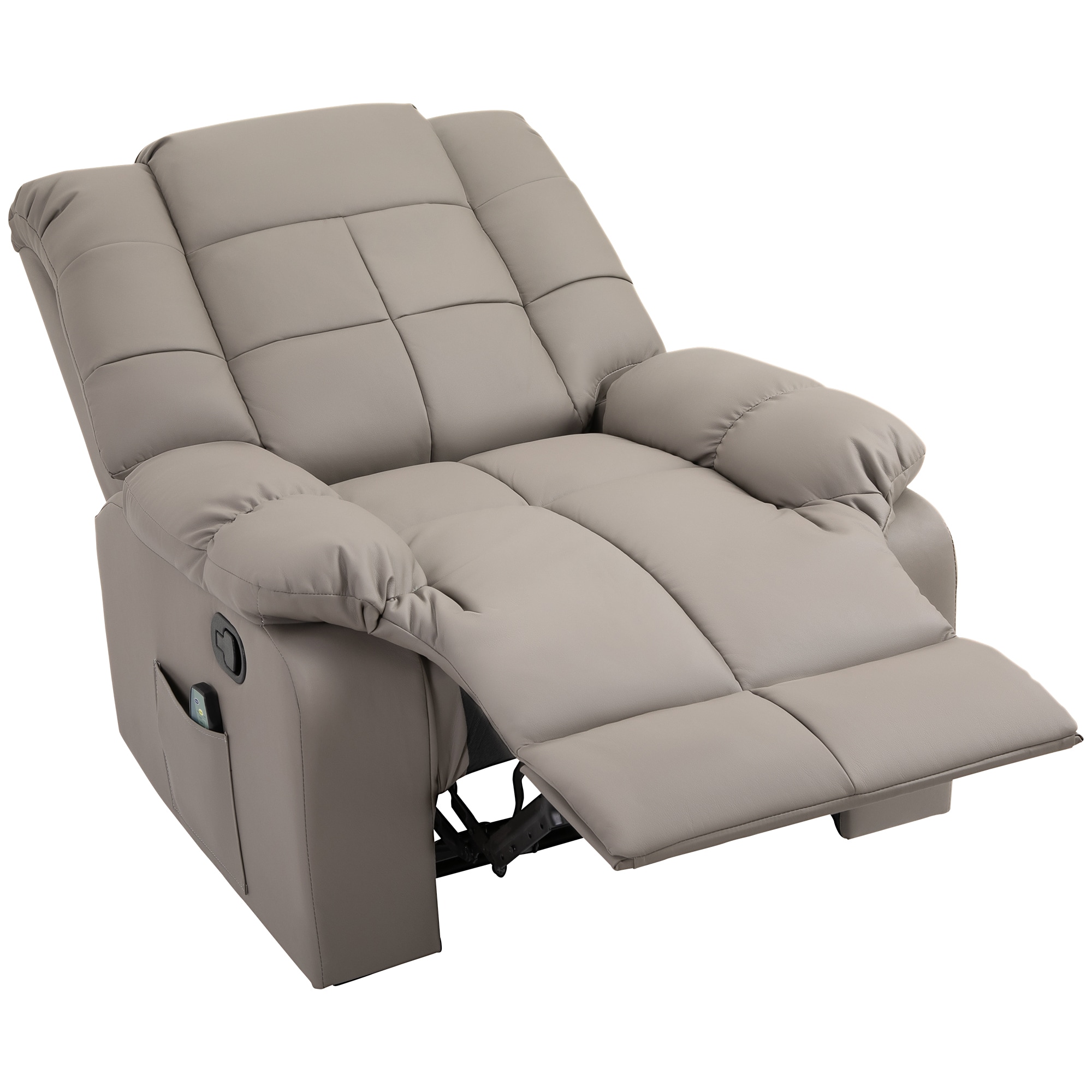 HOMCOM Massagesessel mit Liegefunktion und Fernbedienung 94B x 99T x 99H cm