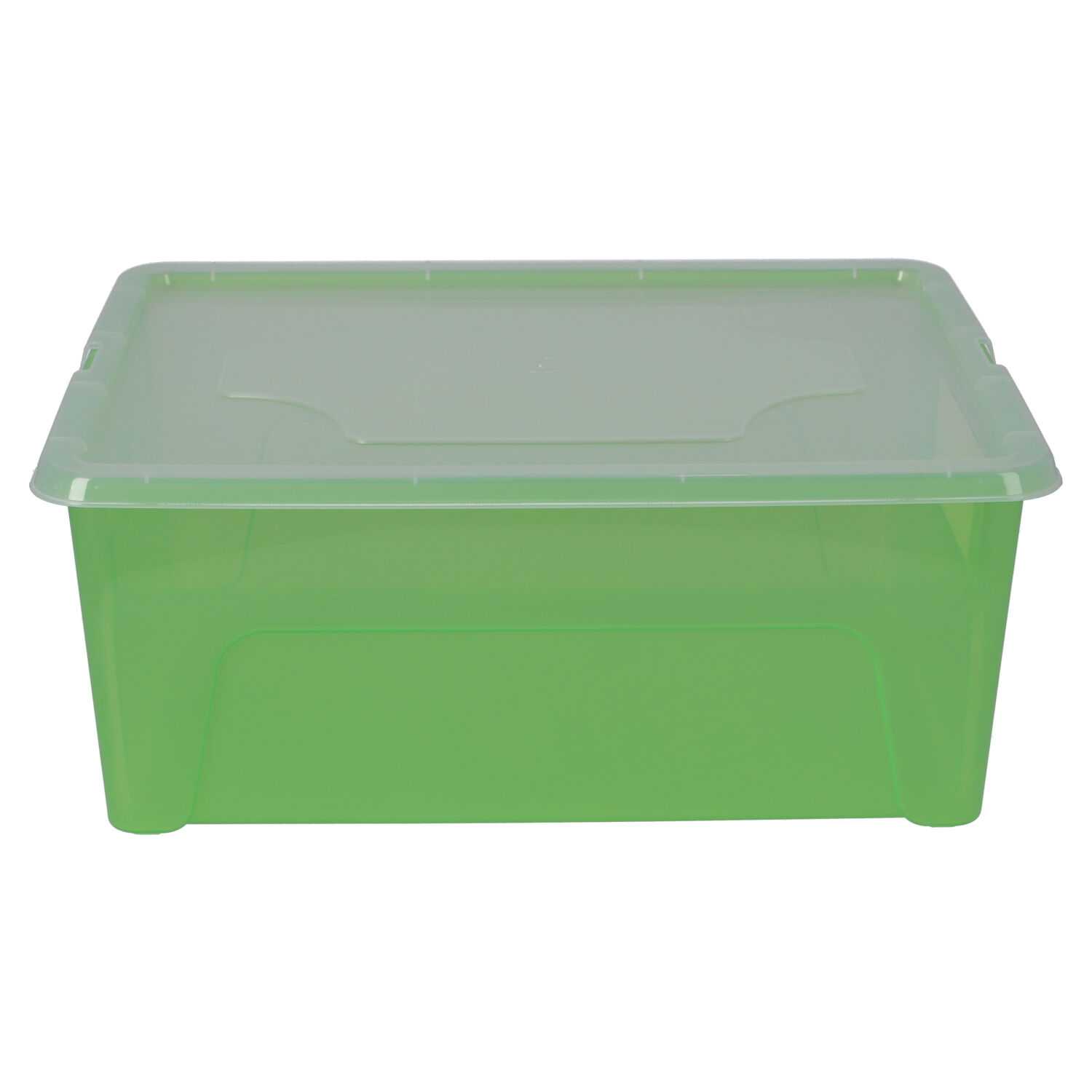 Aufbewahrungsbox 10L, mit Deckel, grün