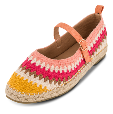 Norrliv Mary Jane Espadrilles Rosa 2416101564