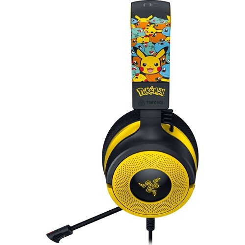 Casque PC Razer Gaming filaire Kraken V4 X Pokémon Kanto Starters Edition