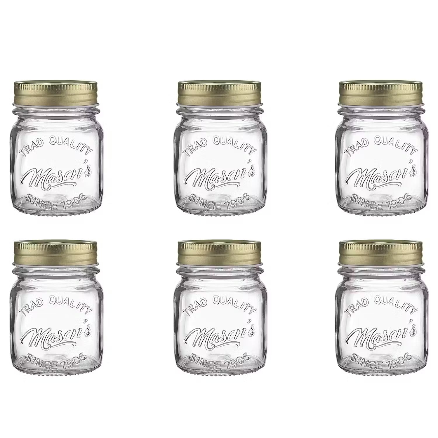 MASON'S Aufbewahrungsglas 6er-Set