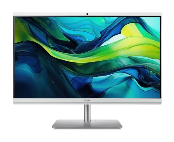 Acer Aspire C 27 C27-195ES - Alt-i-én Core Ultra 7 155U / op til 4.8 GHz - RAM 32 GB - SSD 1.024 TB - Intel Graphics - Gigabit Ethernet, Bluetooth, IEEE 802.11ax (Wi-Fi 6), IEEE 802.11be (Wi-Fi 7) - Win 11 Home - skærm: LED 27