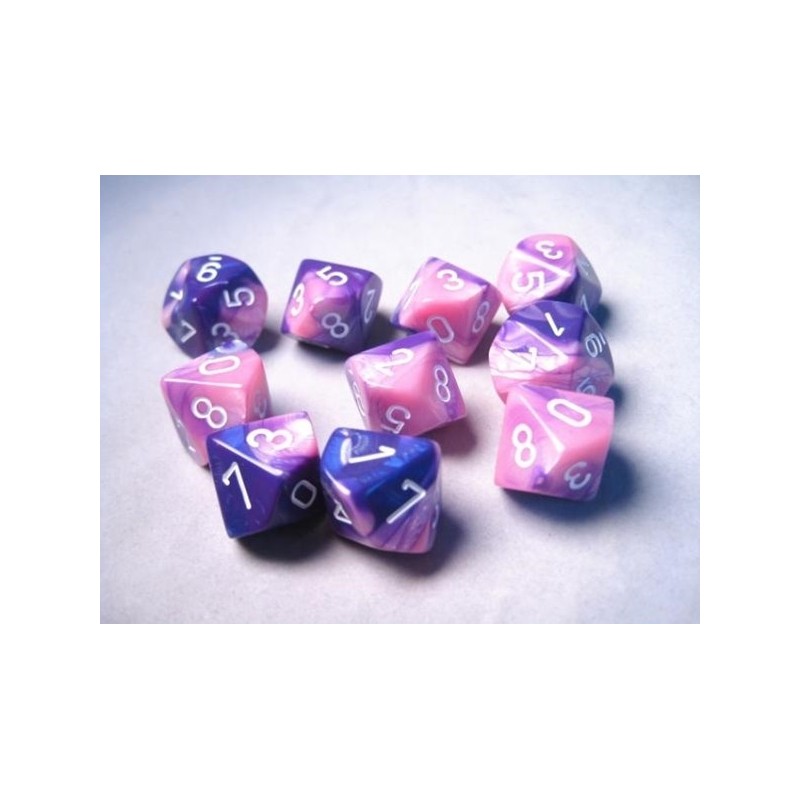 10 Des 10 *GEMINI* ROSE ET VIOLET
