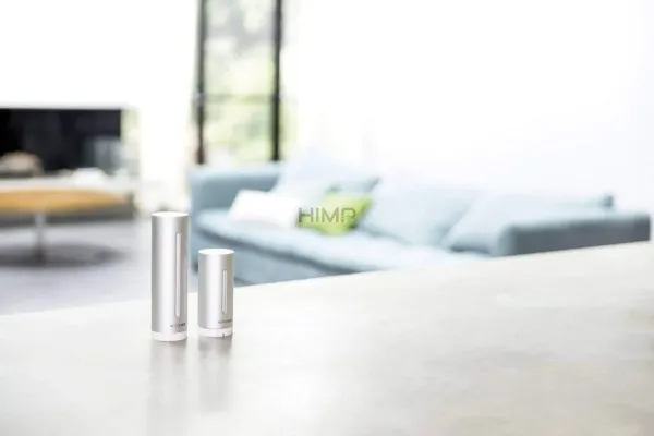 Netatmo NBU-NWS-NRG-EU Rain Pack - Vejrstation - trådløs - grå aluminium