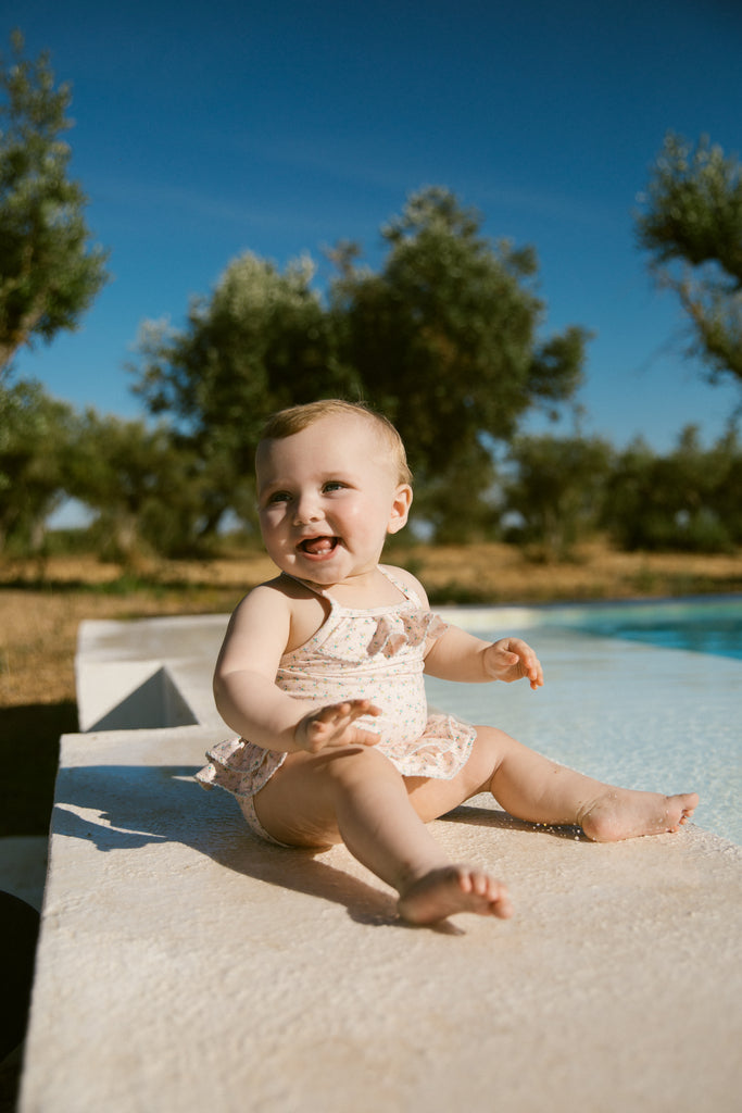 Swinnie Bathing Suit, Badedragt - Petite Fleurs