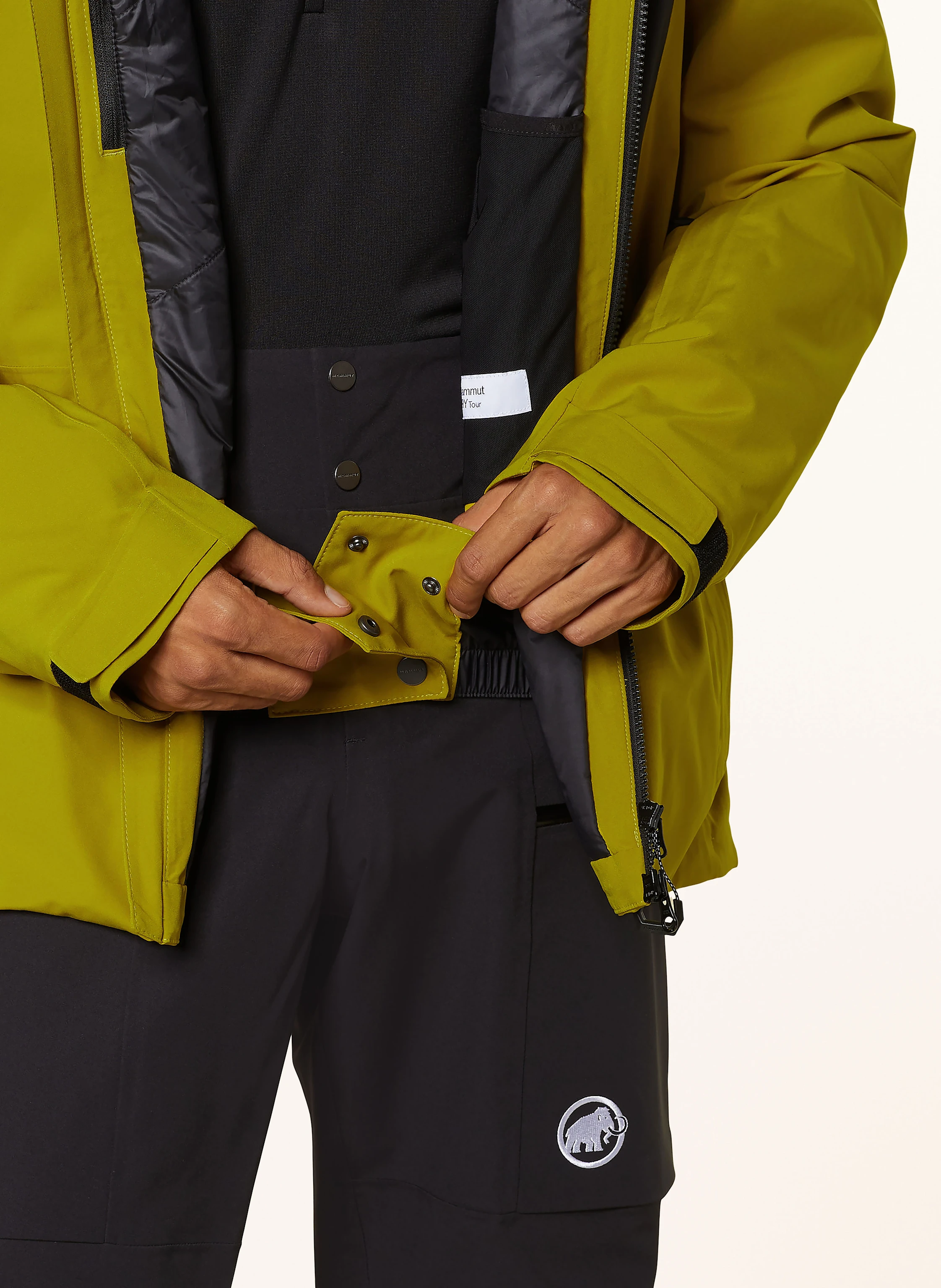 MAMMUT Gefütterte Hardshelljacke STONEY mit Kapuze