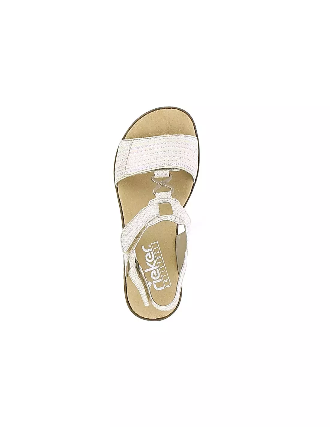 RIEKER 63687 - Sandales & nu-pieds Beigemulti