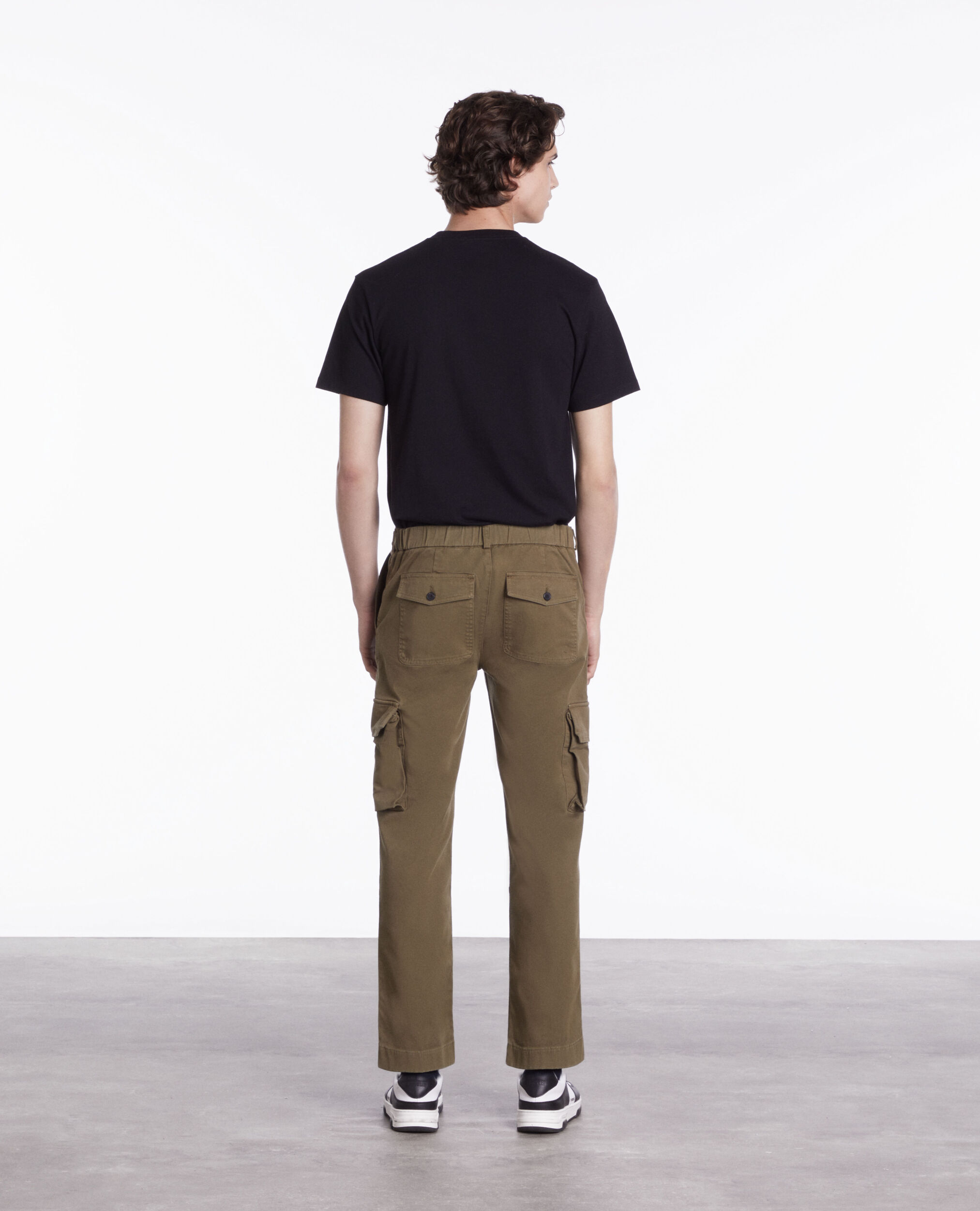 Pantalon cargo kaki