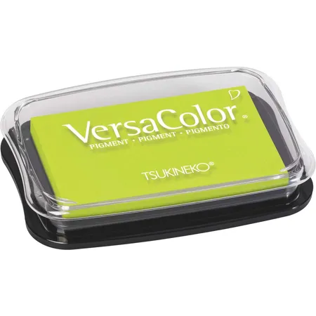 Knorr Prandell VersaColor Pigment Stempelkissen, limone, 10 x 6 cm