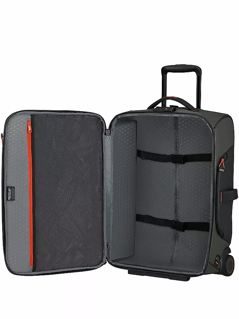 SAMSONITE Trolley ECODRIVER DUFFEL BACKPACK 55cm climbing ivy dunkelgrün