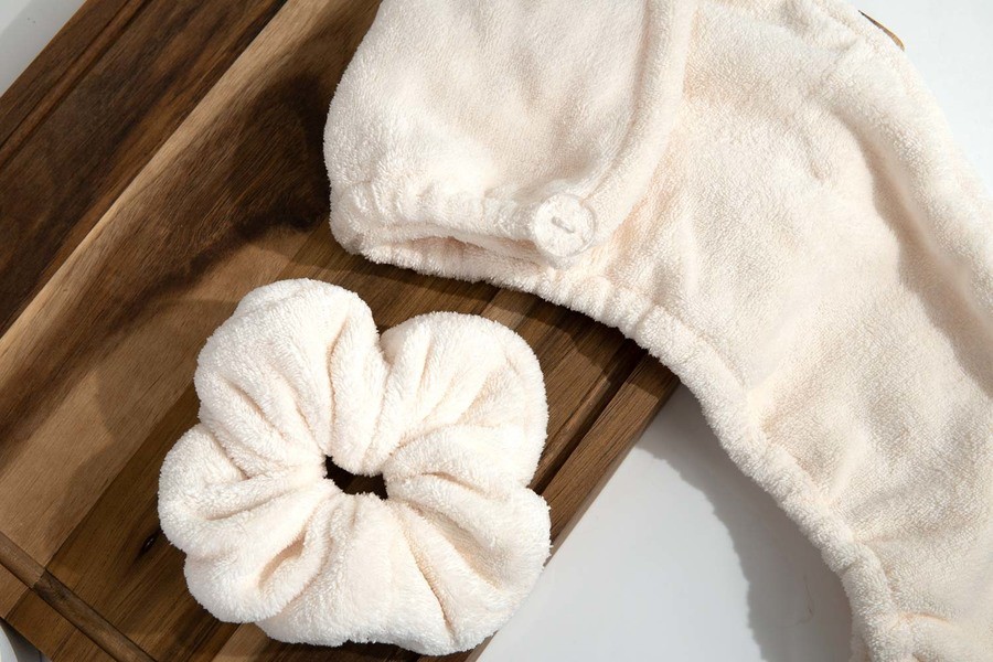 So Eco Hair Towel & Scrunchies 3pcs