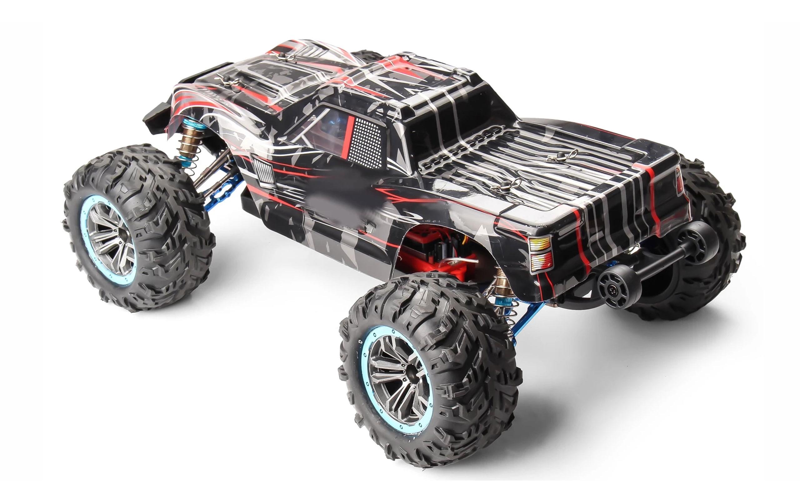 Monster Truck Crusher Brushless 4WD RTR, 1:10<br>Brushless Monstertruck mit vielen Metall-Teilen und 80 km/h Topspeed