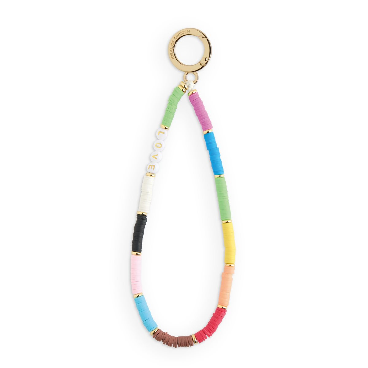 (17.5cm) Universal Handy Kette Phone Charms Schmuck Anhänger Handgelenkschlaufe (IDCW-513) - Wristlet Rainbow