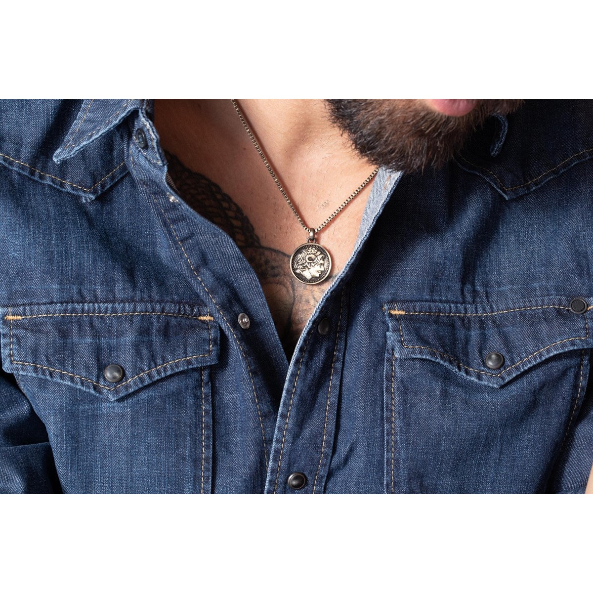 Collier Sören en PVD