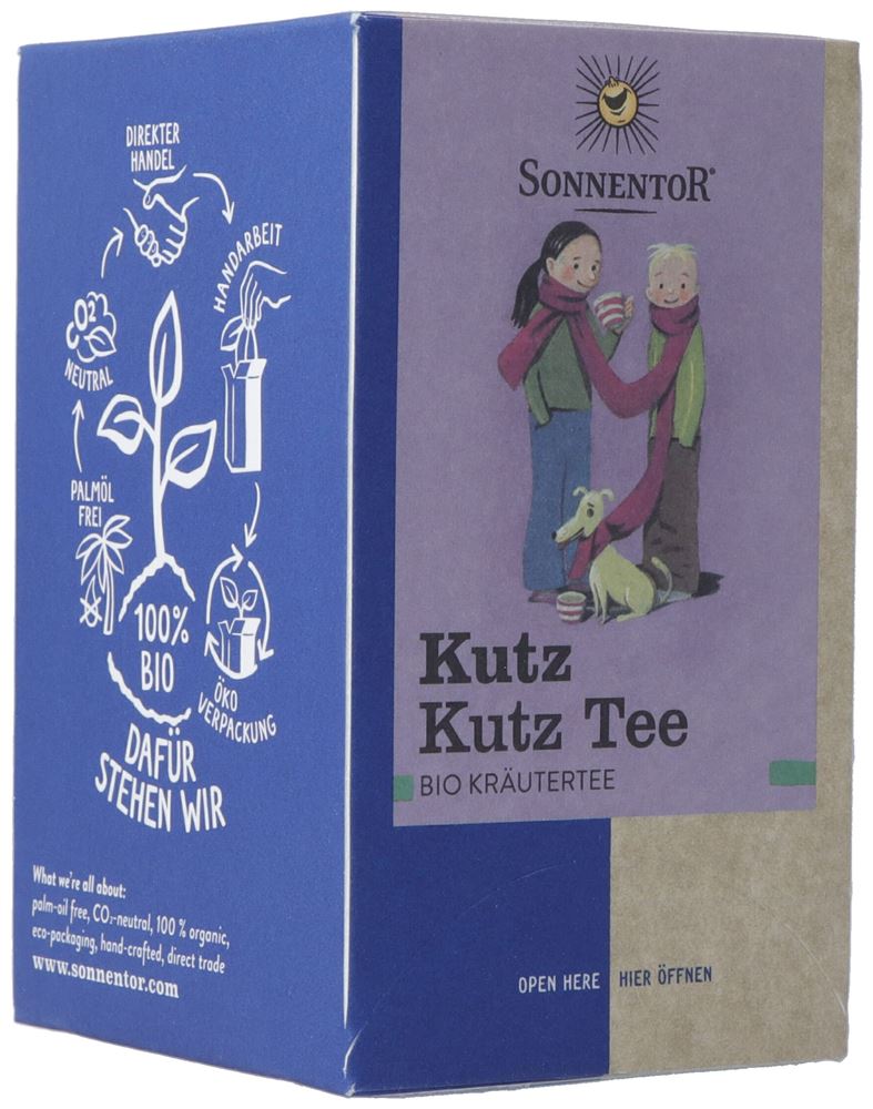 SONNENTOR Kutz-Kutz Tee<br>18 Stück, Beutel, BIO