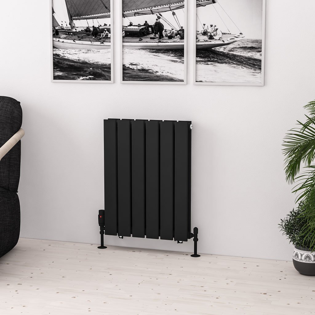 Eastbrook Warrington paneelradiator type 20 45x60cm 728W zwart mat