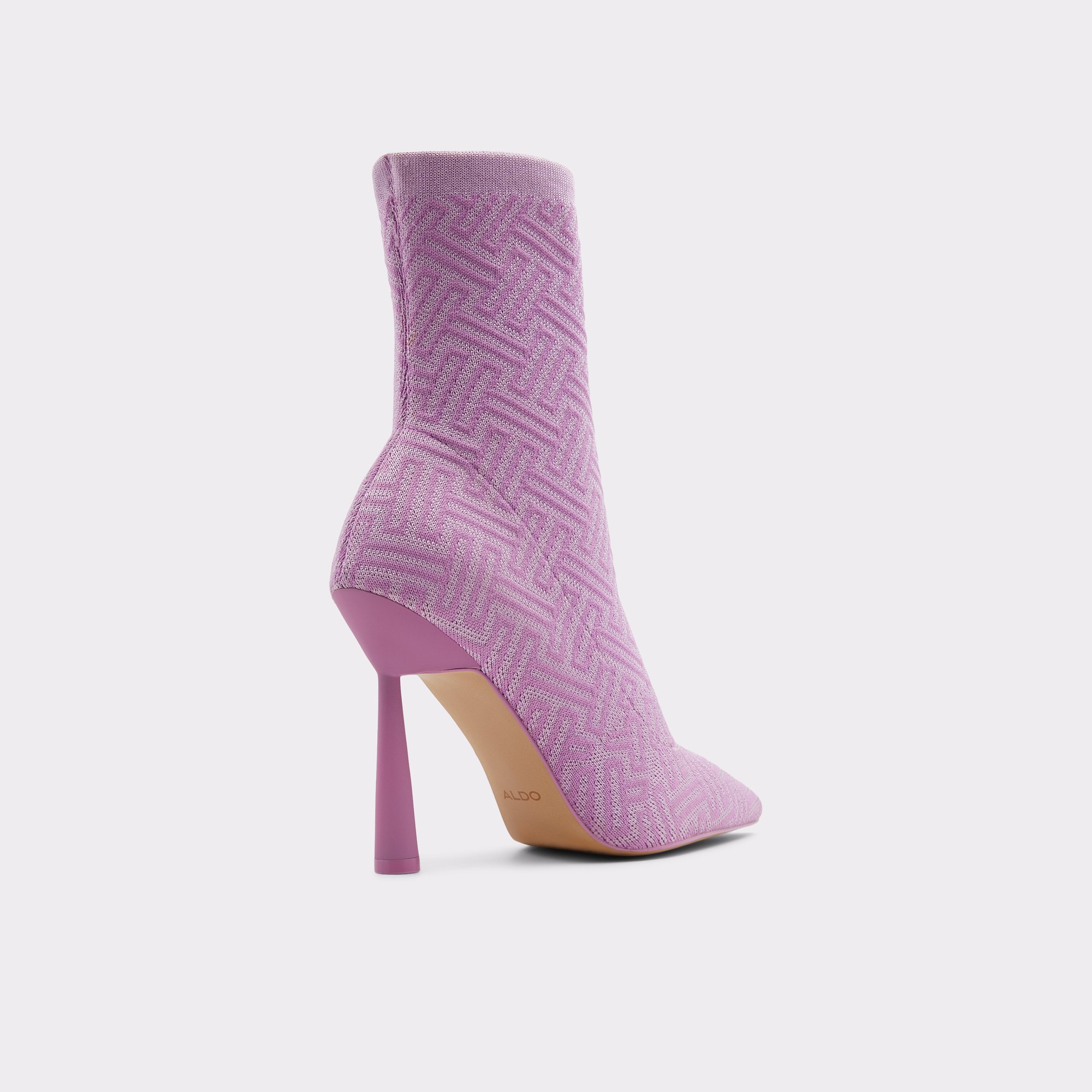 Varsavas Bright Purple Women Sock boots