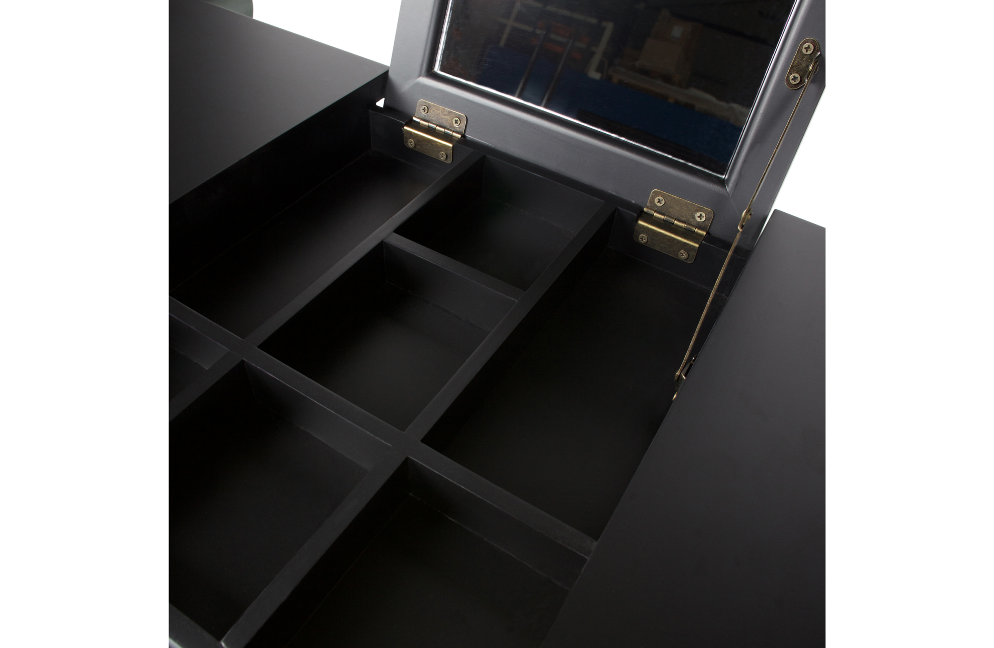 WOOOD hal/kaptafel zwart