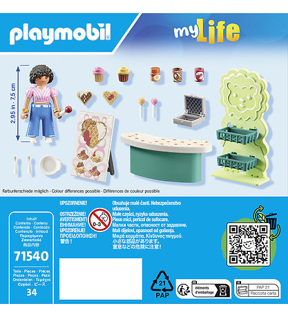 Playmobil My Life - Slikbod - 71540 - 34 Dele