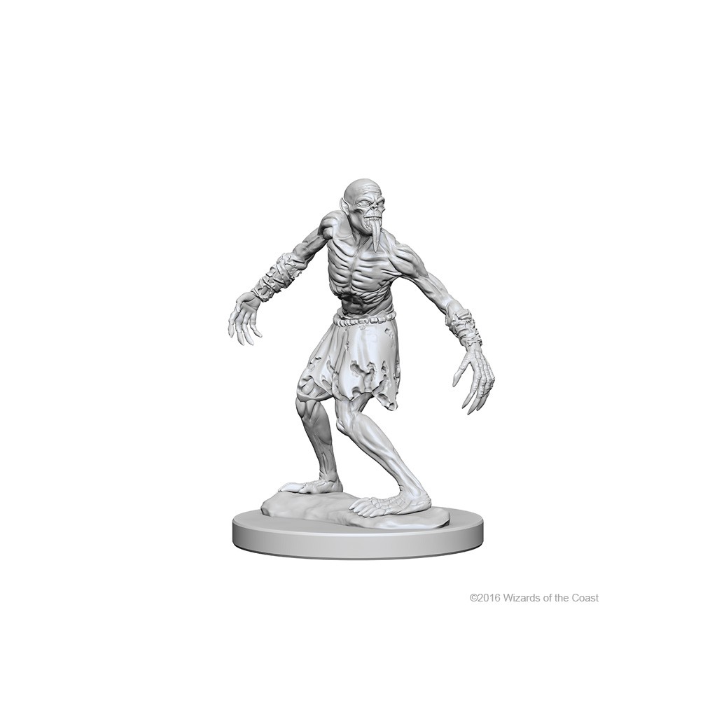 D&D Nolzur's Marvelous Unpainted Miniatures: Ghouls