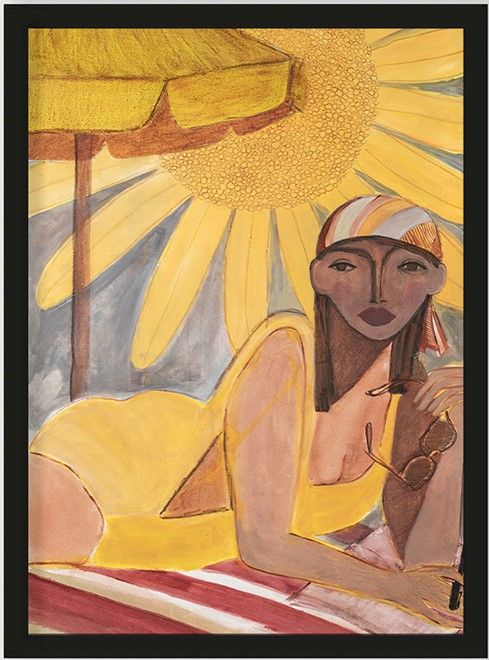 Art Print Sunflower Sun