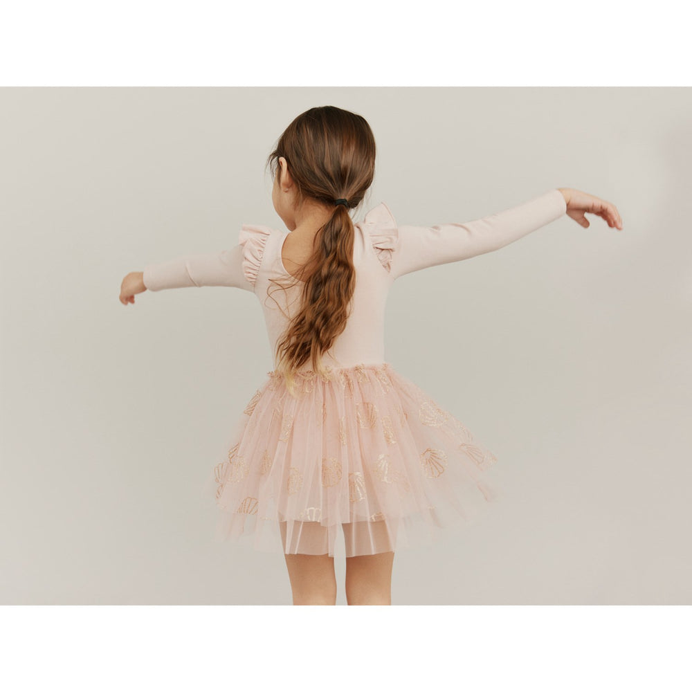 Køb Sofie Schnoor x Luksusbaby Rose Beige EstelleSK Gymnastikdragt