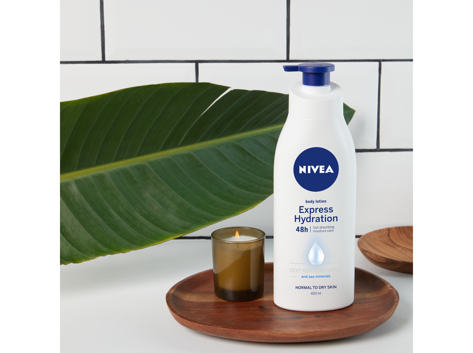 LOÇÃO CORPORAL BODY LOTION EXPRESS NIVEA 400 ML