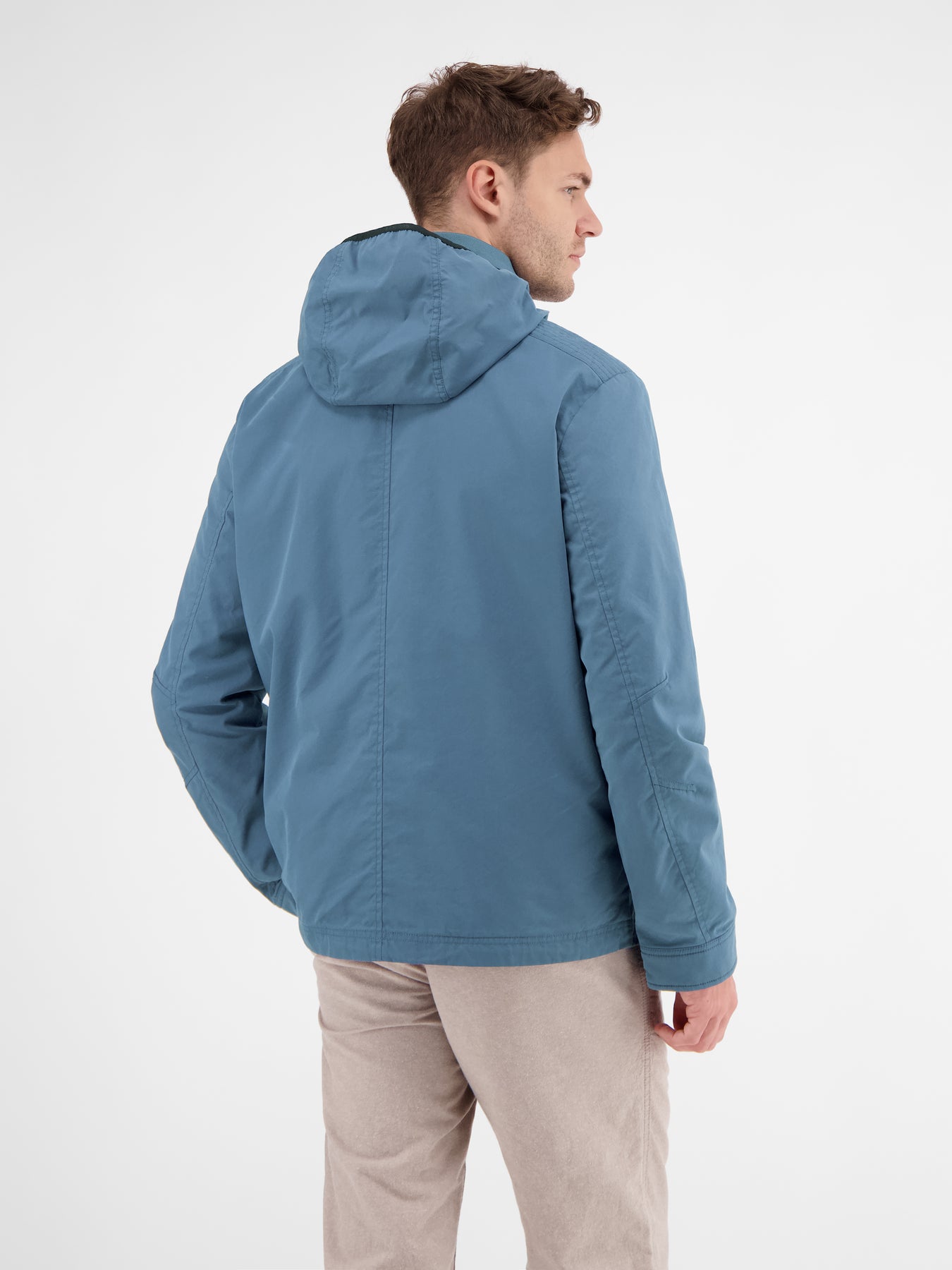 Shell-Blouson mit abnehmbarer Kapuze