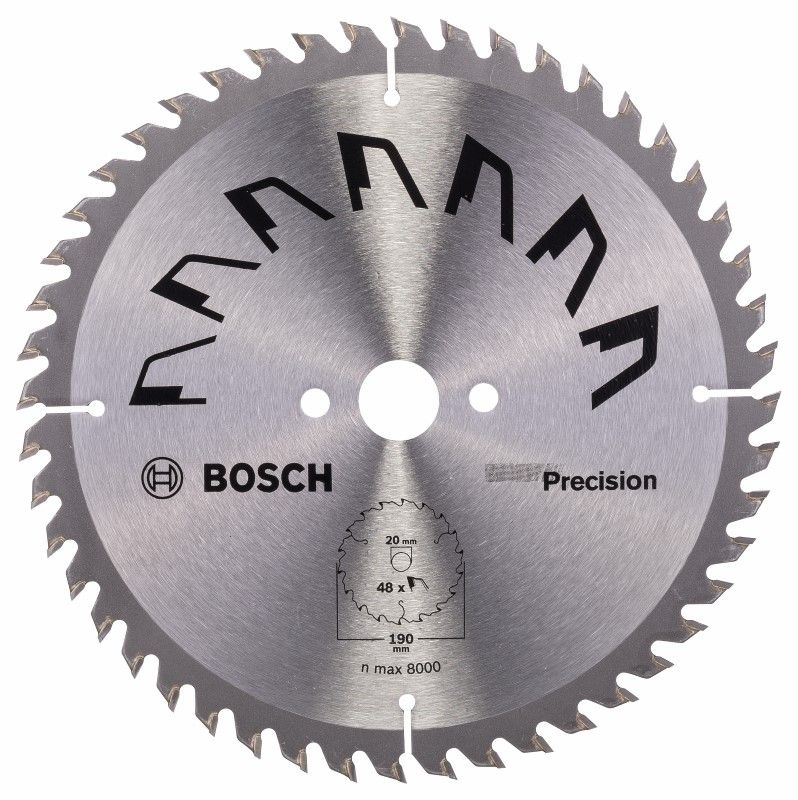 Bosch 2609256867 CIRKELZBL PRECISION 190X2X20/16,T48