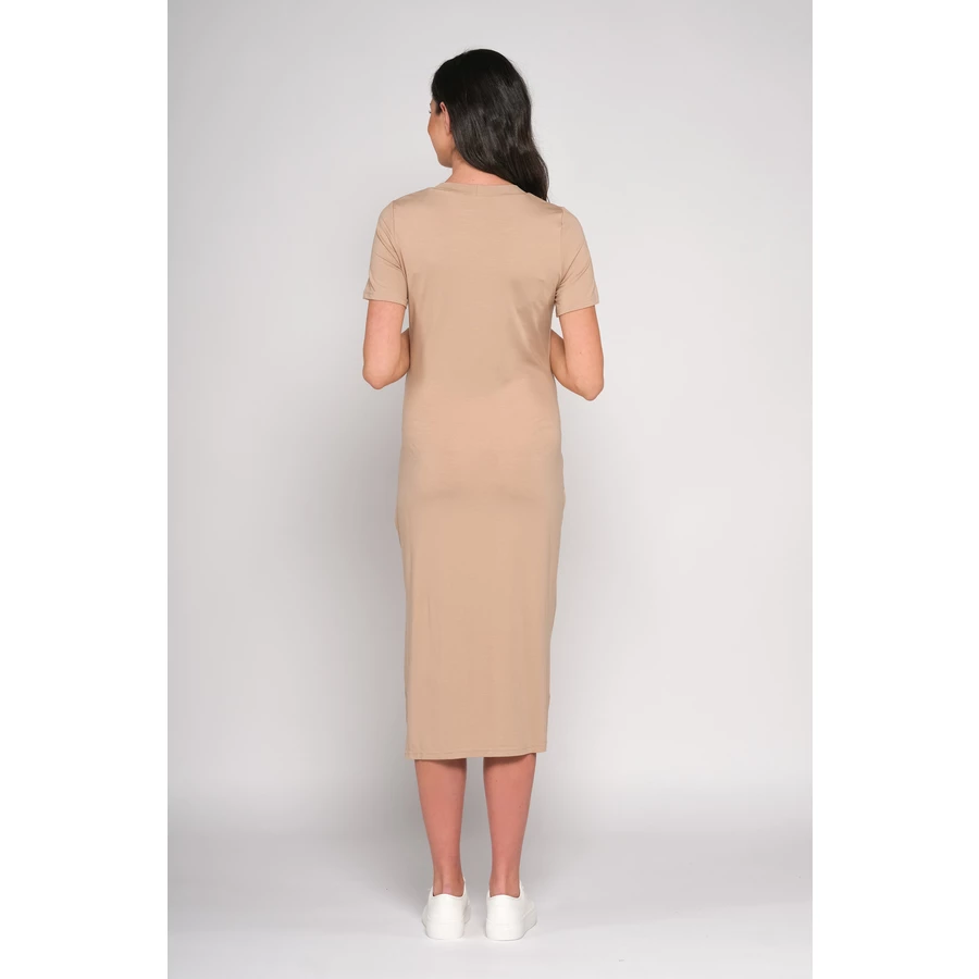 Cool Mama Umstandskleid Basic Beige