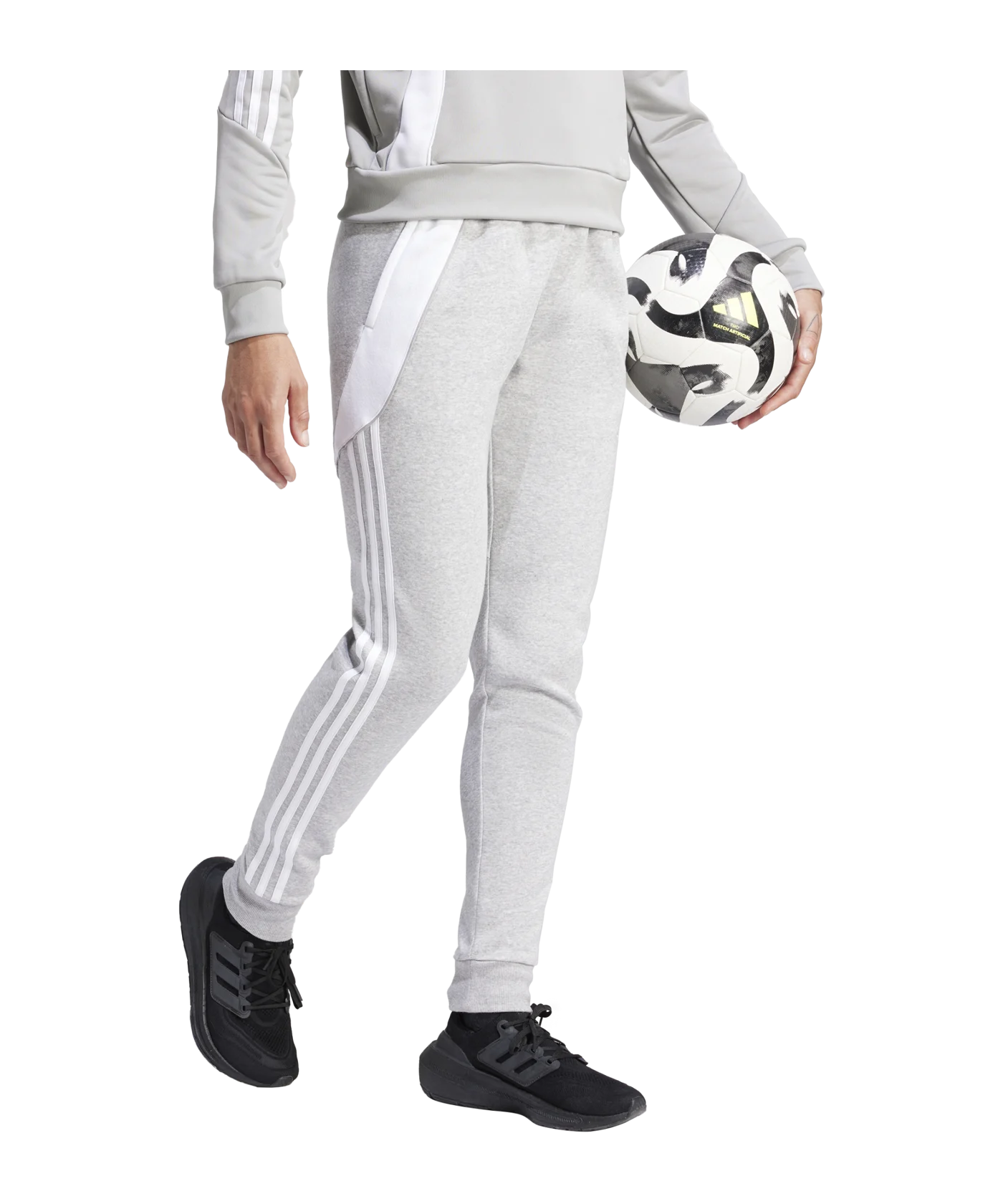 adidas Tiro 24 Trainingshose Damen Grau Weiss