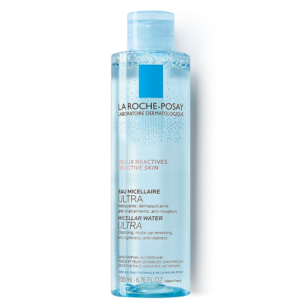 Eau Micellaire Ultra 200ml Toilette Physiologique Peaux Reactives La Roche-Posay
