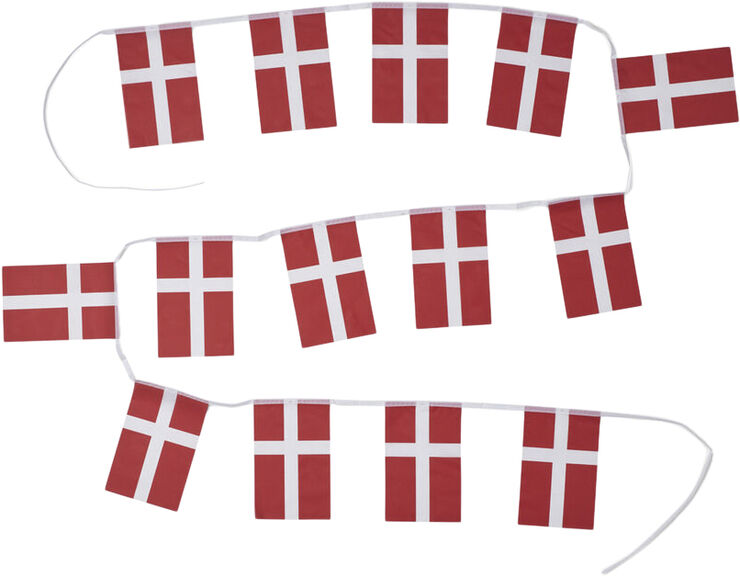INTERSPORT Danmark flag, 4 m Rød