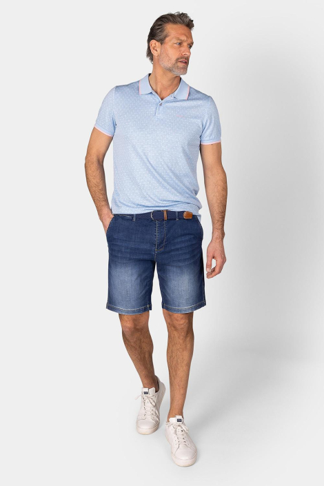 NZA blauwe heren polo