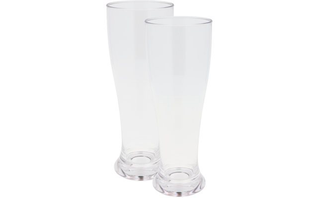 Berger Acryl Weißbiergläser 500 ml (2er Set)