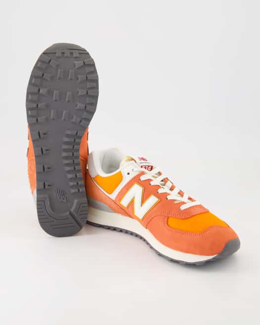 New Balance 574 Sneaker in Orange
