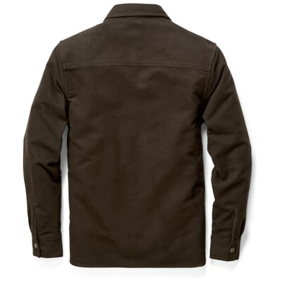 Herren-Hemdjacke Moleskin, Braun