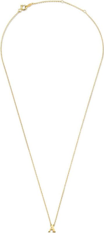 Isabel Bernard - Le Marais - Ketting - Goud - Initial