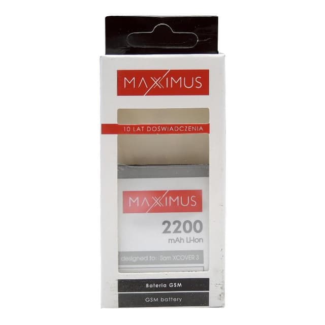 Maxximus Batteripakke Samsung Galaxy Xcover 3 Li-Ion 2200mAh