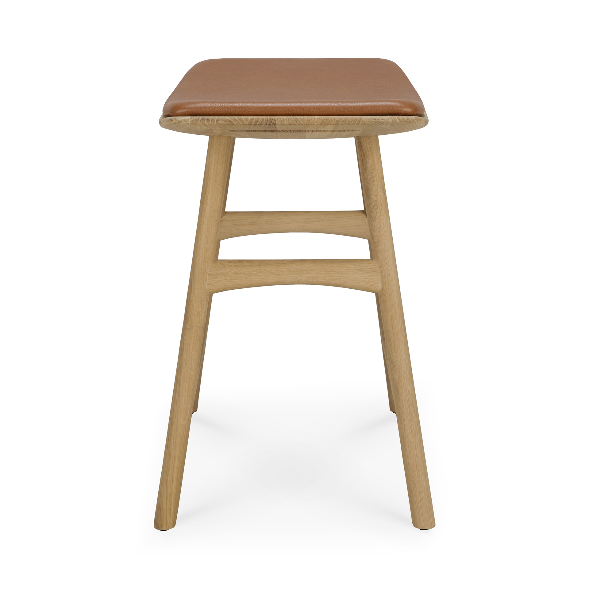 Osso kruk 45 - eiken - cognac leer
