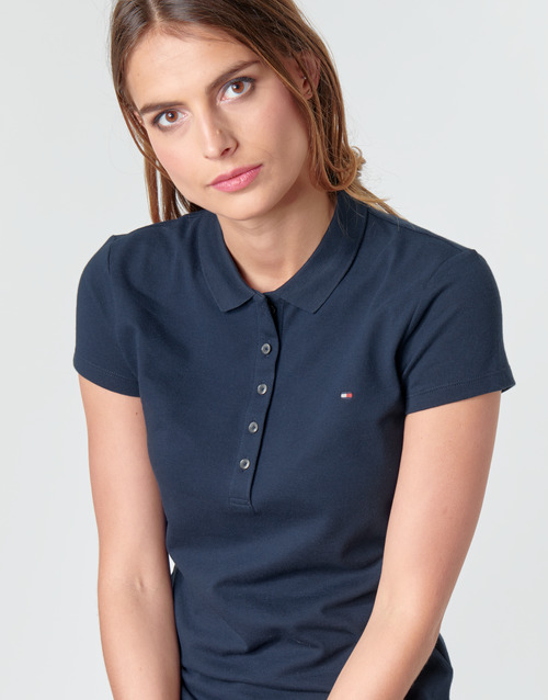 Tommy Hilfiger - HERITAGE SS SLIM POLO - Marine