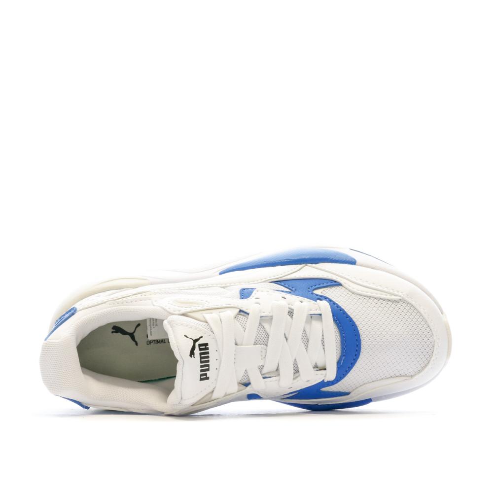 Puma Baskets Blanches/Bleu Garçon Puma X-Ray Speed