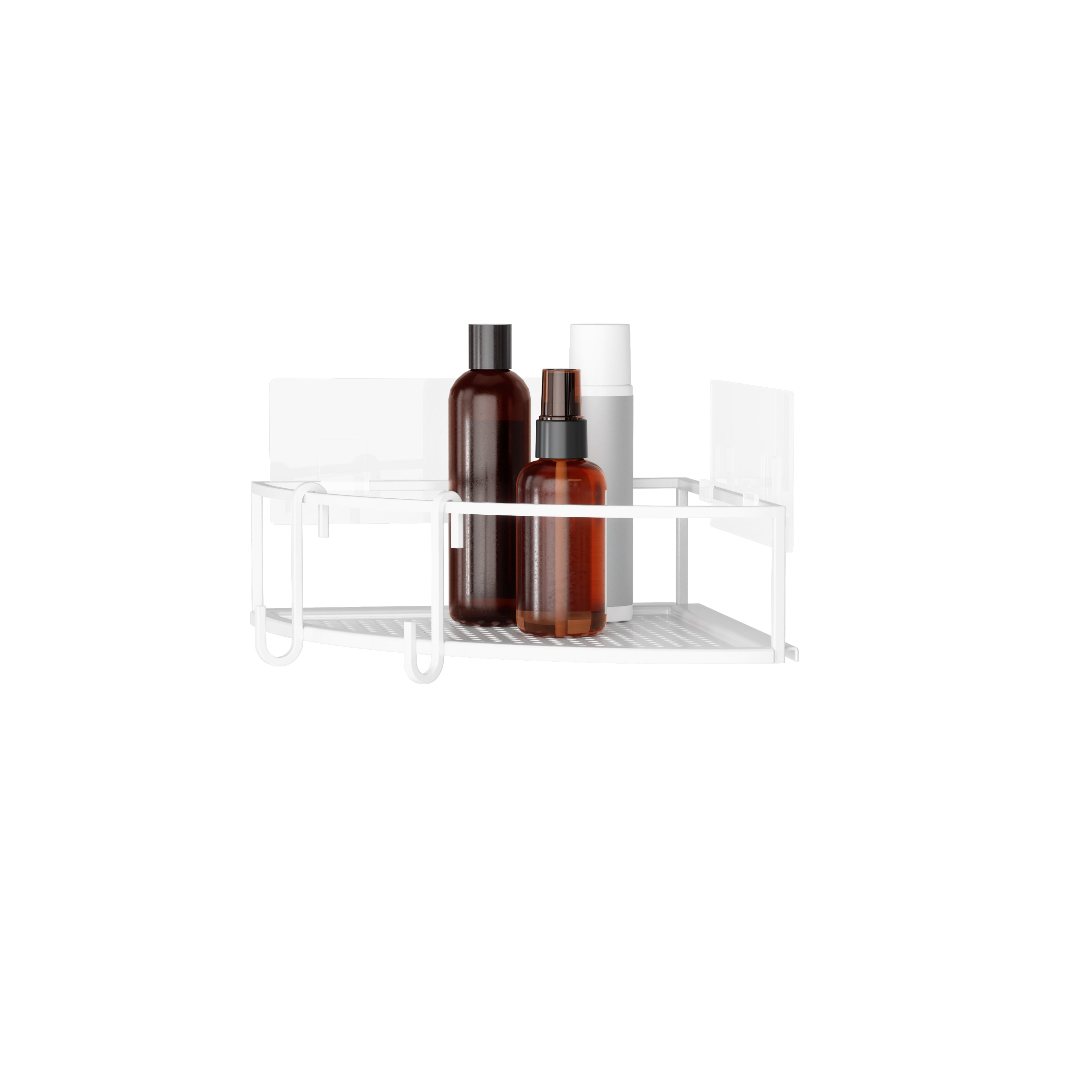 Umbra Cubiko Hoekrek Set van 2 - Wit