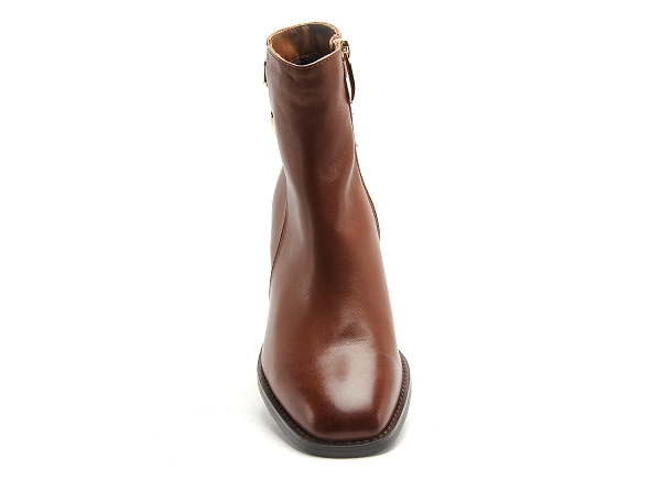 Regarde le ciel boots bottine talons femme sisko 02 marron